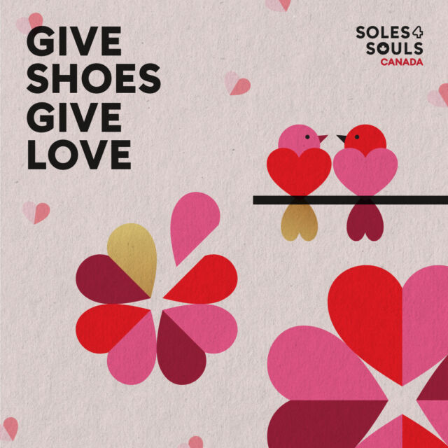 February is the perfect month to #GiveShoesGiveLove. Try donating your gently used shoes or making a donation to Soles4Souls Canada to spread some love through shoes this month! 💕

Link in bio to #GiveShoesGiveLove today!